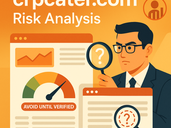 crpcater.com Review: Legitimacy and Risk Check