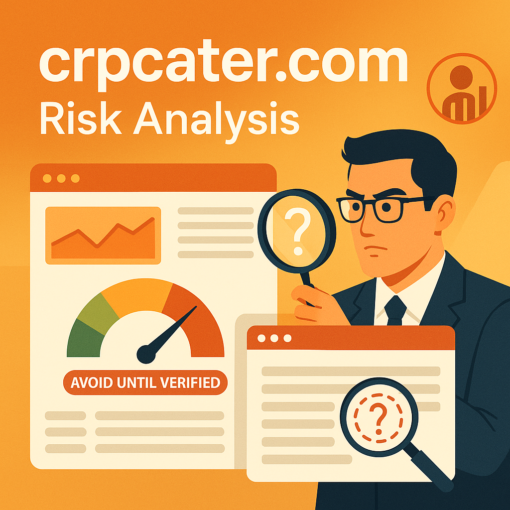 crpcater.com Review: Legitimacy and Risk Check