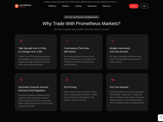 Prometheus Markets Review: Is It Legit?