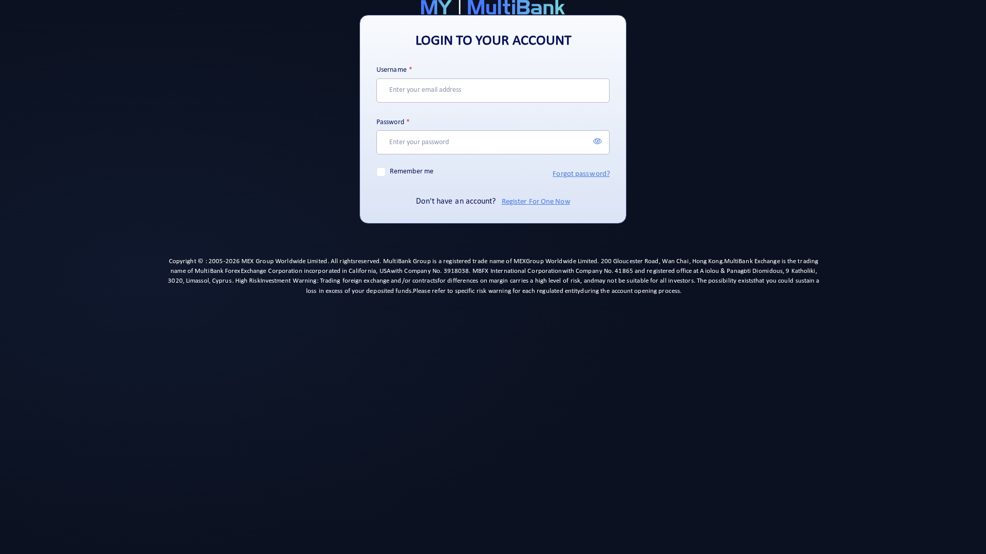 MultibankFX Review: Is my.multibankfx.com Legit or Unverified?