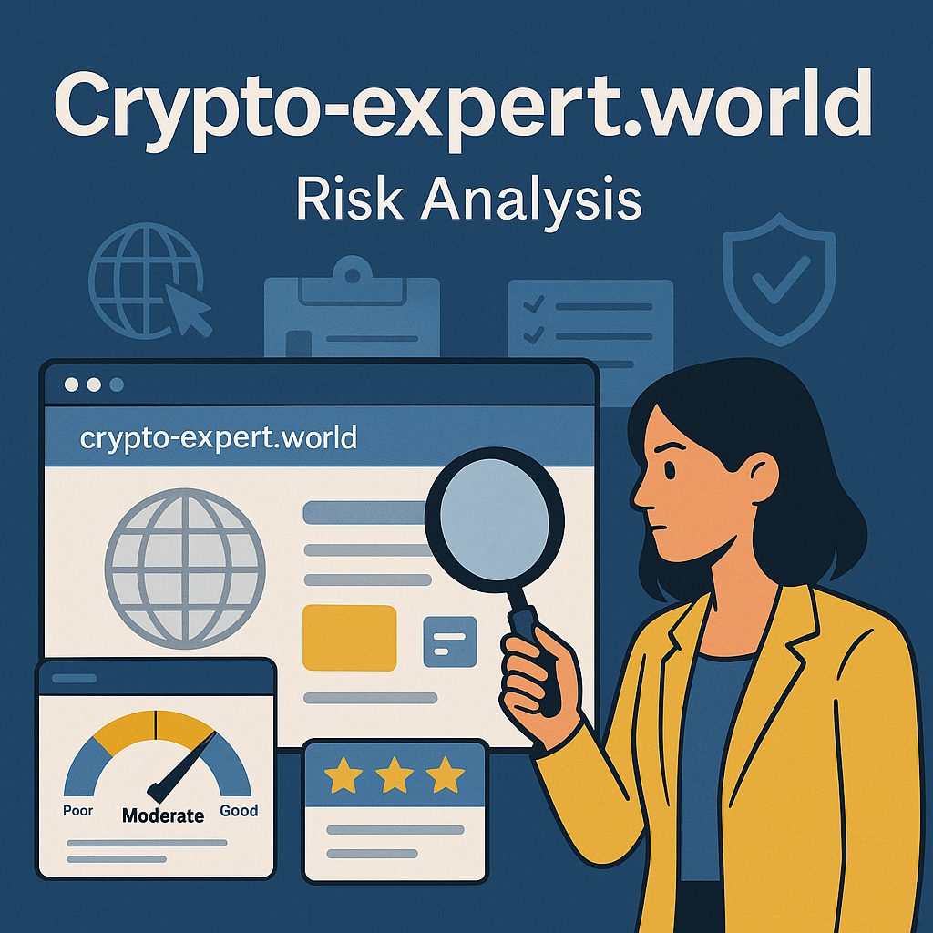Crypto-expert.world Review: Risks and Legitimacy
