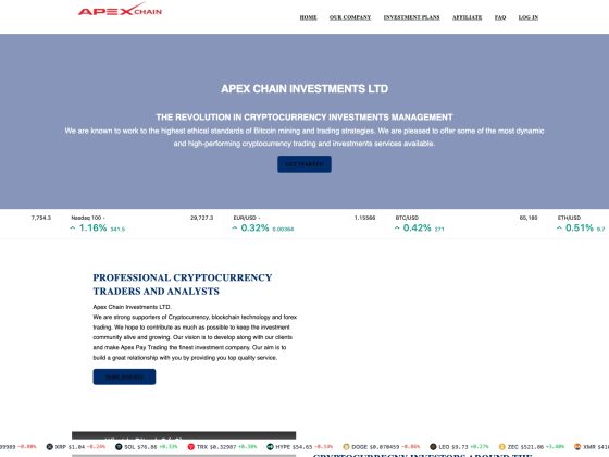 Apexchaine.com Review: What We Found