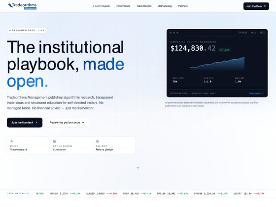 Tradeorithms.com Review: Legit or Risky?