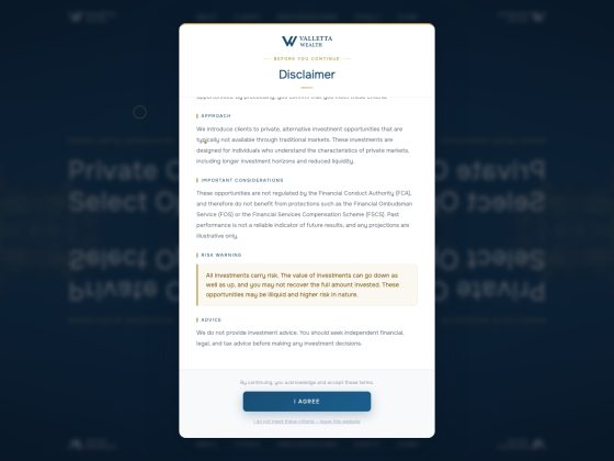 VallettaWealth.com Review: Risks and Legitimacy