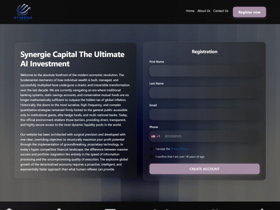 SynergieCapital.org Review: Key Risk Signals