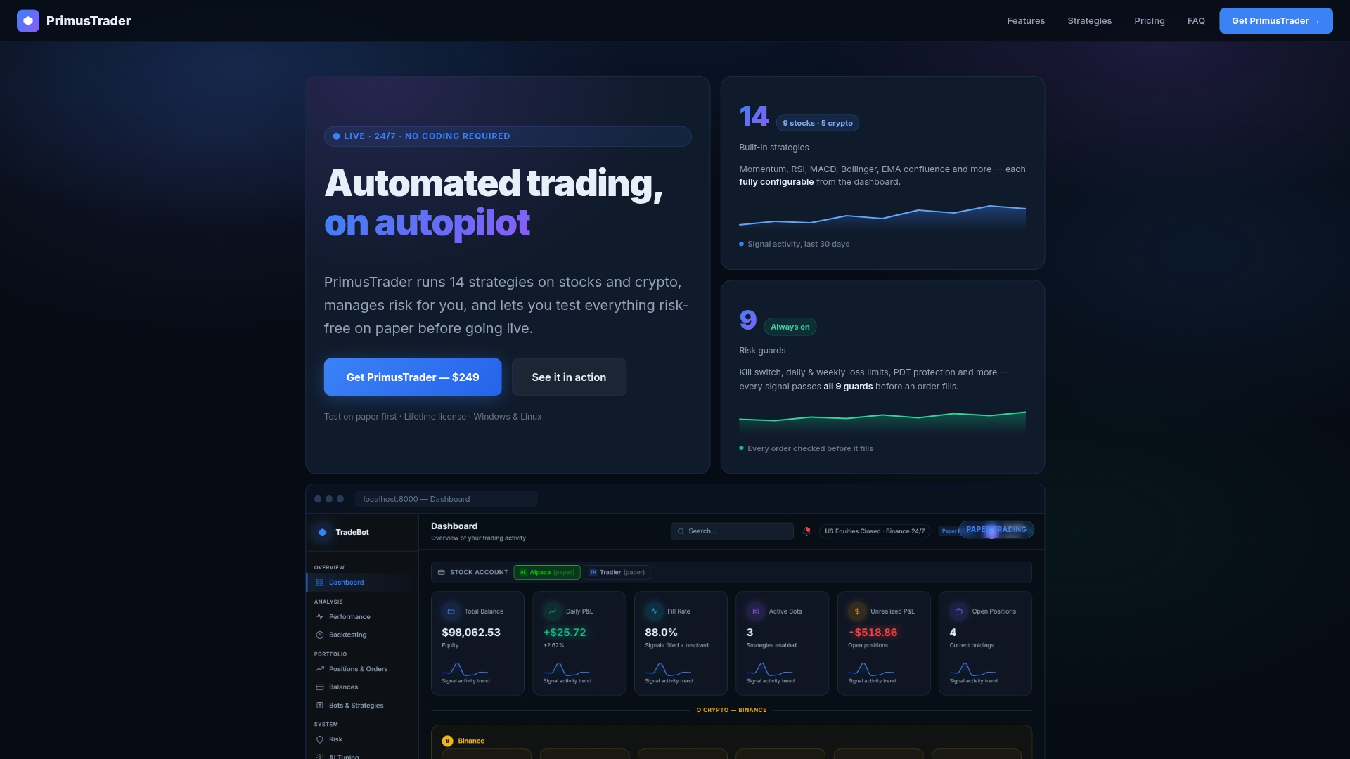 PrimusTrader.com Review: What We Could Verify