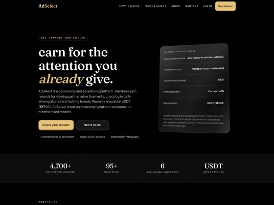 adselect.net Review: Transparency and Risk Check